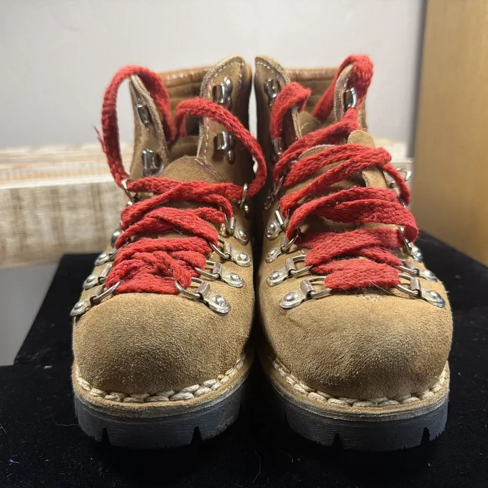 Vintage Kinney Colorado Italian Hiking Boots 7.5 Made In Italy